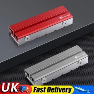 M.2 2280 NVMe SSD Radiator SSD Hard Disk Heatsink for NVMe Drive Cooling UK - Bild 1 von 15