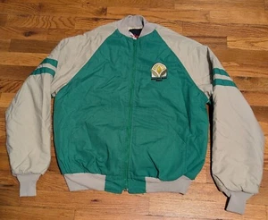 VTG Quality Plus Seeds Jacket MEDIUM - Wiman USA Union Made Talon Zipper Farming - Picture 1 of 24