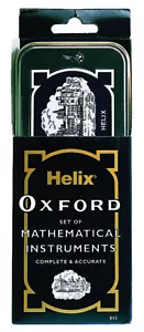 Oxford Maths Geometry Set In Tin Helix - Picture 1 of 8