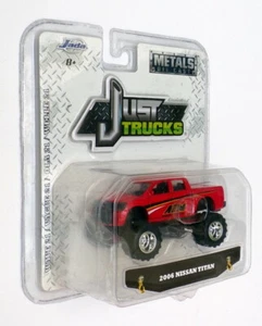 Jada Just Trucks 1/64 Scale 14020 - 2006 Nissan Titan - AEM Red - Imagen 1 de 2