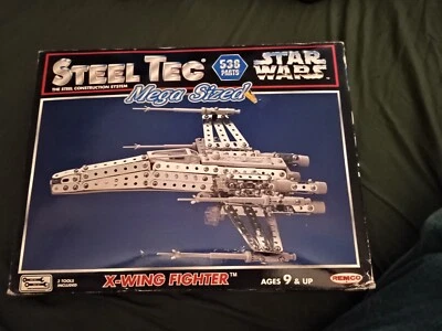 Vintage 1995 Remco Steel Tec Star Wars X Wing Fighter Erector Set 1 - Image 1 of 2