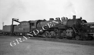 ORIGINAL LOUISVILLE & NASHVILLE RAILROAD L&N RR NEGATIVE LOCOMOTIVE 2-8-2 #1502 - Picture 1 of 1