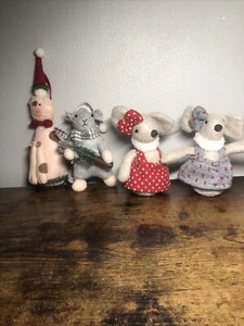 Christmas Animals Lot Of 4 - Picture 1 of 13