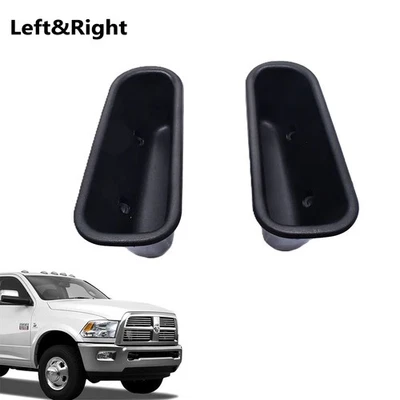 2x For 1994-2002 Dodge Ram 1500 2500 3500 Front Door Pull Handle Cup  04741404 — 第 1/4 张图片