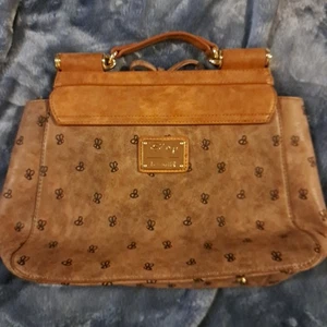 Disney Loungefly Winnie the Pooh Bees 13” Crossbody Satchel Bag Brown Gold Purse - Picture 1 of 10