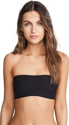 Sujetador bandeau sin tirantes espalda encaje mantequilla negro commando L33625 talla S/M Foto 1 de 4