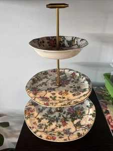 Royal Tudor Ware RTD3 - 3 tiered Cake stand 13" - Picture 1 of 6