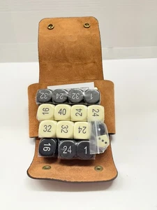 Neu versiegelt Kanu Alsip und Co Würfelspiel mit Lederhülle 1. Edition  - Bild 1 von 7