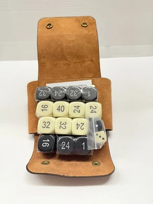 New Sealed Canoe Alsip and Co Dice Game w/ Leather Case 1st Edition  - Image 1 of 4