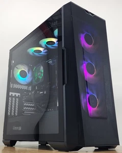 Gaming PC Ryzen 5 5500 16GB RAM 1TB SSD RX 7600 8GB Windows 11 Computer - Picture 1 of 7