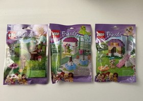 LEGO FRIENDS: Fawn's Forest 41023 +Parrot&rsquo;s Perch 41024 +Puppy&rsquo;s Playhouse 41025