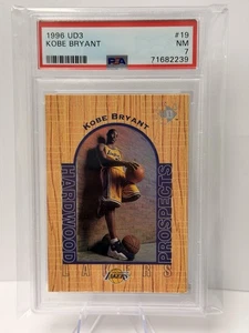 1996-97 Upper Deck UD3 - Hardwood Prospects Kobe Bryant #19 (RC) PSA NM 7 - Bild 1 von 2