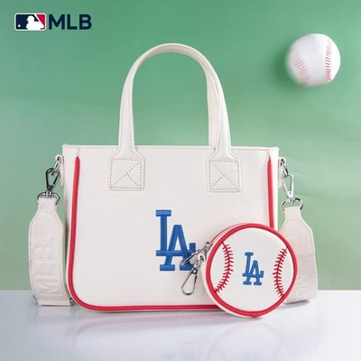 Bolso/brossbody del equipo de los Dodgers de Los Ángeles MLB con bolsa para monedas de béisbol Foto 1 de 4