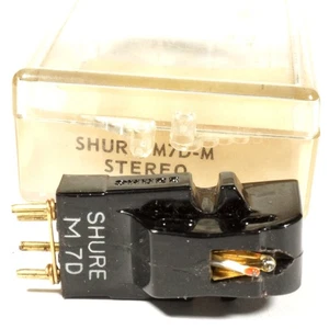 NOS Tested SHURE M7D Cartridge w/New Replacement Needle  Excellent Condition - Picture 1 of 15