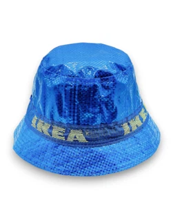 IKEA KNORVA Hut Mütze Kappe BucketHat Fischerhut Eimermütze Limited Edition blau - Bild 1 von 5