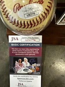 Nolan Ryan Signed ONL Baseball JSA AZ83776 Ball has Toning - Picture 1 of 7