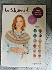 Stylecraft Knitting Pattern, Ladies Shawl & Mittens, DK, 1990s - Picture 1 of 1