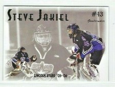 2005-06 Lincoln Stars (USHL) Steve Jakiel (goalie)