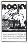 Affiche de film dédicacée Sylvester Stallone Rocky 12" x 18"