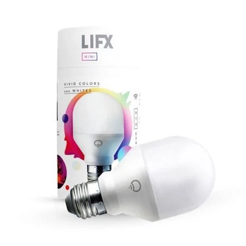 LIFX Mini COLOR RGB Wi-Fi-controllato LED Lampadine A60 E27 - 1-PACK (NUOVO) - Immagine 1 di 1