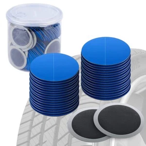 80pcs 58mm Tire Repair Patch Tire Patch Kit Heavy Duty Tire Patches Round Tubele - Picture 1 of 7
