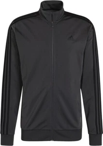 Adidas Essentials 3-Streifen Trikot Trainingsjacke Herren Gr. XLT dunkelgrau/schwarz - Bild 1 von 10
