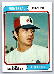 Topps 1974 Ernie McAnally #322