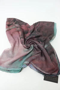 Bufanda de hiyab de algodón estampada mantón envolvente gorros musulmanes 180x70 cm ópalo - Imagen 1 de 3