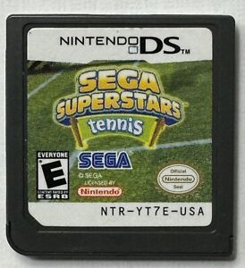 Nintendo DS Sega Superstars Tennis Game Cartridge Only Authentic Tested