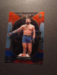 UFC 2023 Select Chris Gutierrez Bantamweight Rookie Card No 100