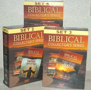 Biblical Collector's Series 2, 3 & 4 (=9 DVDs) NTSC ~ Discs wie neu ~ PORTOFREI - Bild 1 von 5