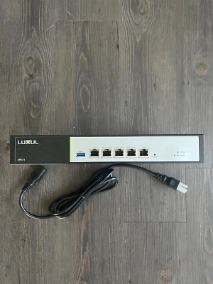 Luxul (XBR-4500) Epic 4 Gigabit Router Multi WAN Front Port - Image 1 of 3