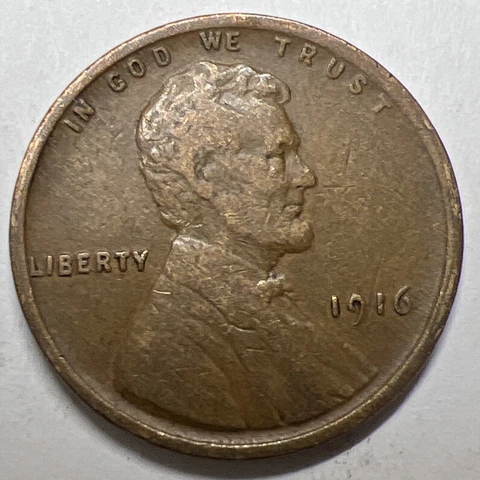 Better 1916 Lincoln Wheat Cent Philadelphia Mint Penny 1c Exact Coin Pictured A3 Cover