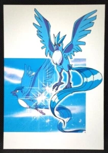 Articuno Pokemon Postcard Anime Pocket Monster #018 Japanese Nintendo Very Rare - Picture 1 of 11