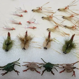 Saltwater Flies Box Set For Ambergris Caye Bonefish - Picture 1 of 5