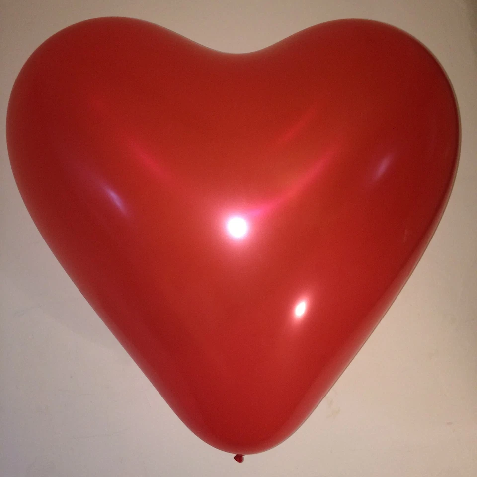 Globo de látex rojo gigante en forma de corazón de 36" DÍA DE SAN VALENTÍN Foto 1 de 1