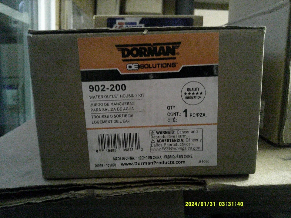 Dorman 902-200 Thermostat Housing Assembly For Some 00's Ford & Mercury 2.0L - Image 1 of 1