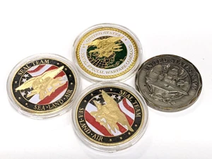 4 monedas de desafío coleccionables de la Marina de los Estados Unidos - Imagen 1 de 10