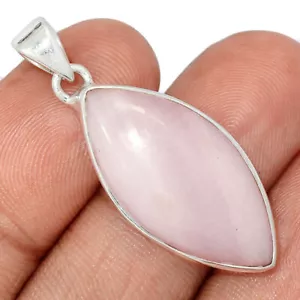 Natürlicher rosa Aragonit 925 Sterling Silber Anhänger Schmuck CP52784 - Bild 1 von 1