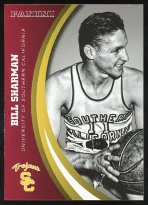 2015 Panini Collegiate USC Bill Sharman Silver Parallel #33 - Image 1 of 2
