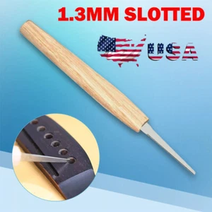 1.3mm Bridge Pin Hole Slotting Saw Kit for Guitar Repair Tool New NEW - Picture 1 of 8