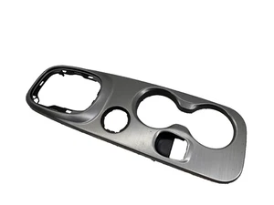 Fiat 500X 2016-2017 consola central palanca de cambios portavasos cubierta superior moldura OEM - Imagen 1 de 10