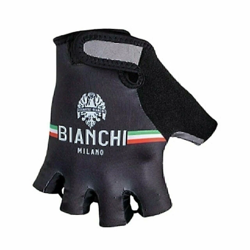 Luvas de ciclismo Nalini Bianchi Milano ANAPO - PRETO - Imagem 1 de 4