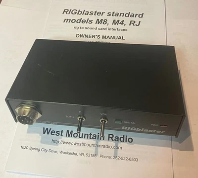 West Mountain Radio Rigblaster with Manual (Computer sound card interface) - Image 1 of 3