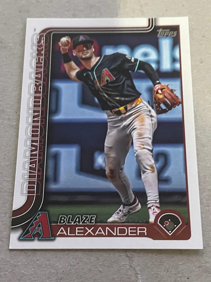 2025 Topps Series 2 - Blaze Alexander #499 - Image 1 of 1