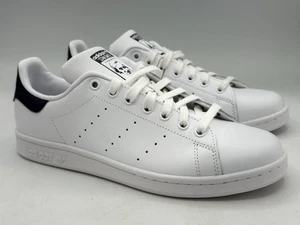 Adidas Originals Stan Smith Leder Marineblau Turnschuhe M20325 Herren Größe 8,5 - Bild 1 von 5