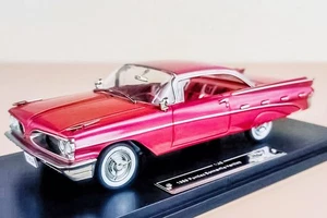 1/43 GFCC 1959 Pontiac Bonneville Hardtop Red Diecast Model Car Collection - Picture 1 of 8