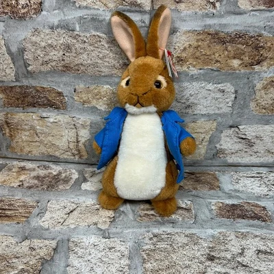 TY Beanie Peter Rabbit Plush Soft Toy – Official Beatrix Potter Teddy with Tag - Image 1 of 4