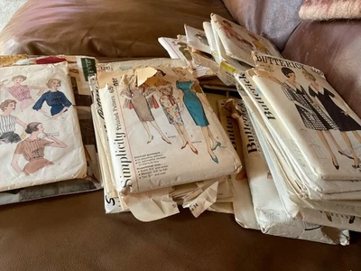 26 vintage patterns, Vogue, McCalls, Butterick, Simplicity, women, men! - Image 1 of 4