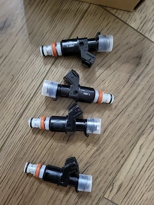 JUEGO 4 inyectores de combustible OEM FJ484 aptos para Honda Civic y CR-V 2.4L-L4 16450-PPA-A01 Foto 1 de 3